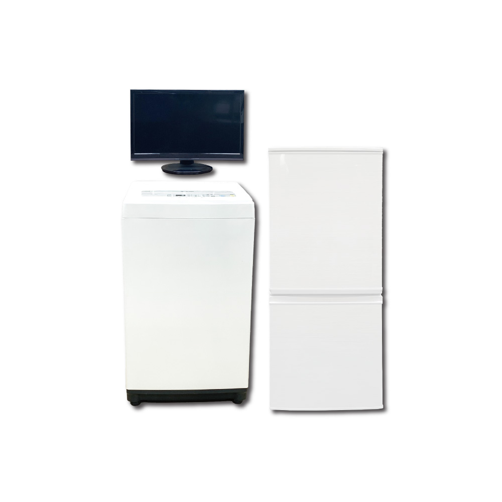 【サブスク・月々払い】冷蔵庫 洗濯機 テレビ 3点セット