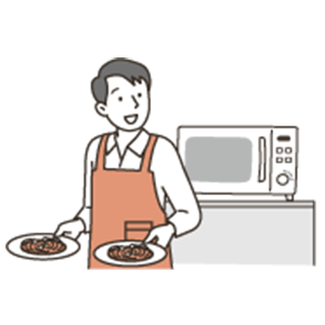 レンタルした家電を使う